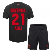 Dres Bayer Leverkusen Amine Adli #21 Domaci za djecu 2023-24 Kratak Rukav (+ kratke hlače)